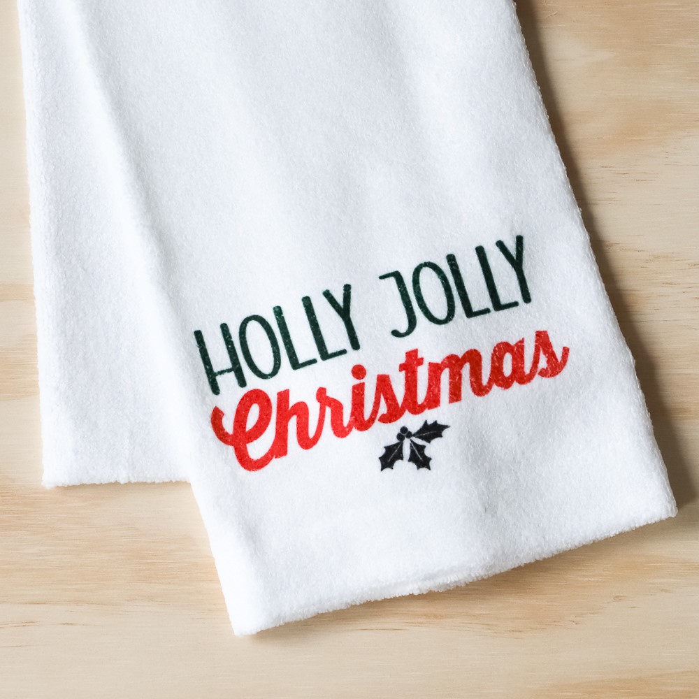 Holly Jolly Tea Towel CHR0046TT