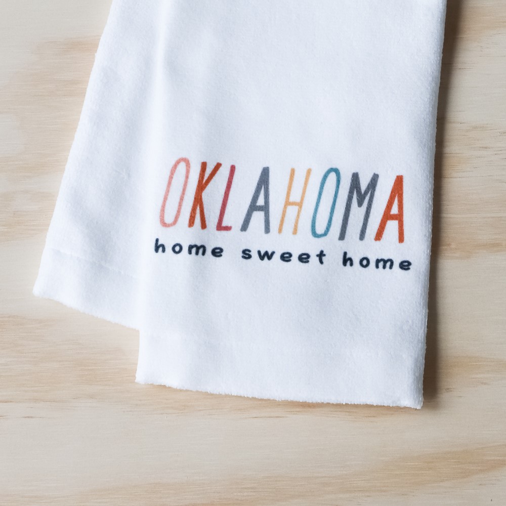 Thin Line Home Sweet Home Dish Towel | Little Birdie