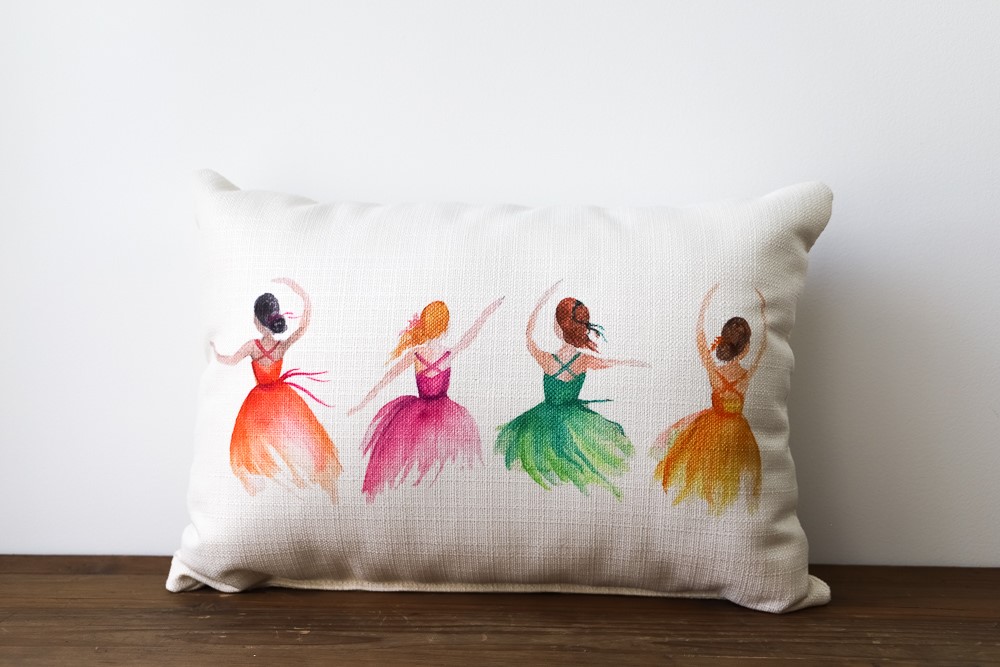 Ballerina Pillow CHI0040