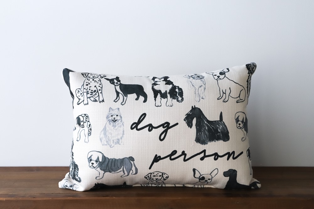 Dog Person Pillow DOG0011