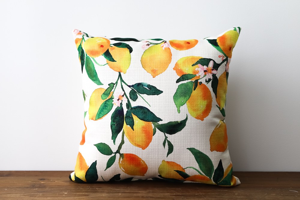 Lemon Pattern Pillow PAT0004