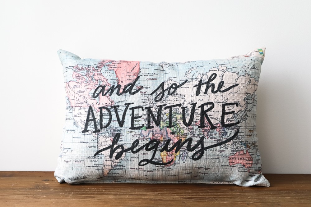Adventure clearance throw pillow