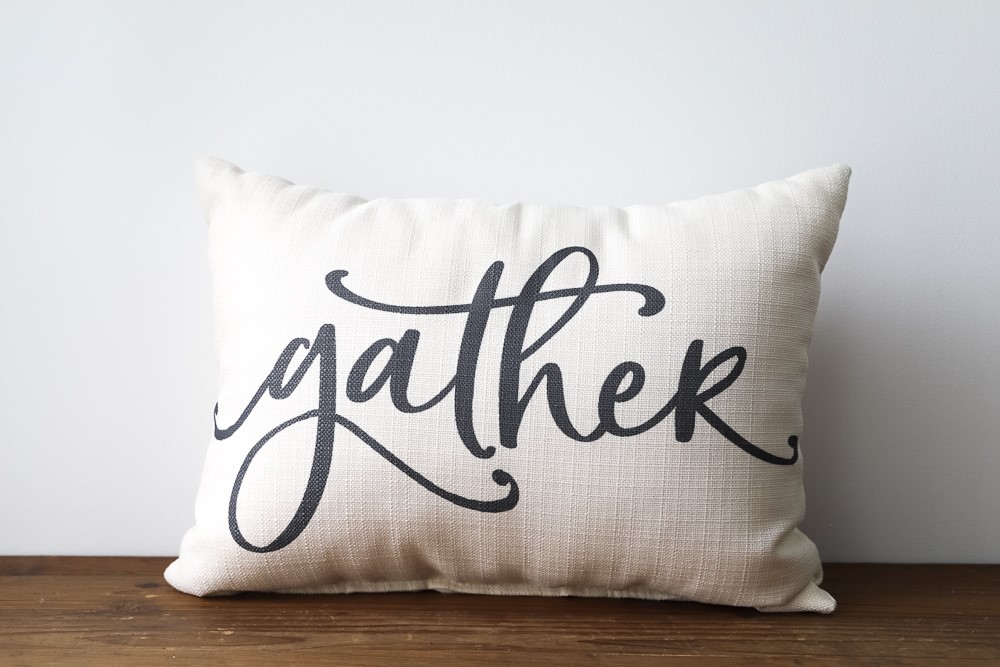 Gather Script Pillow TXT0283