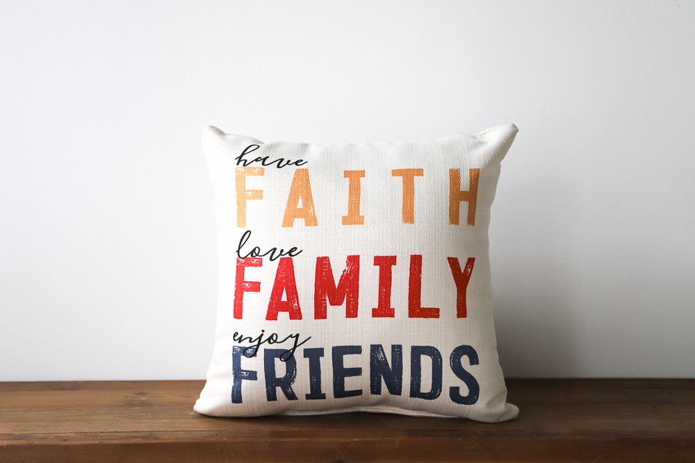 Friends hotsell pillow cover