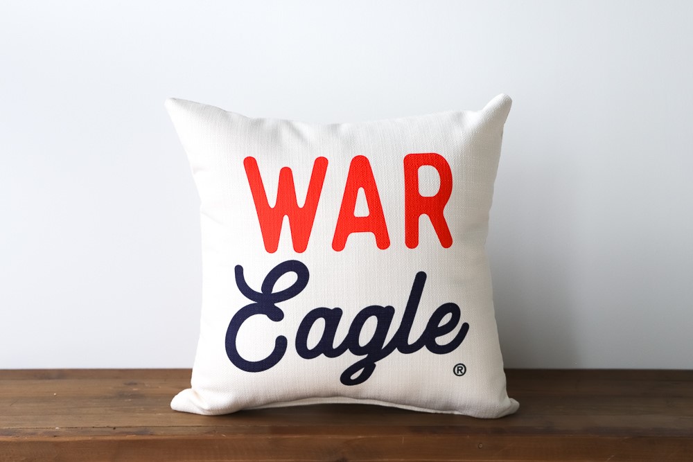 War Eagle Heritage Pillow AU0009