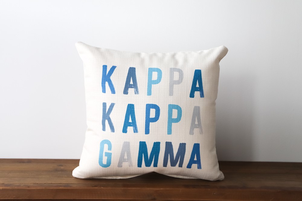 Personalized Kappa Kappa Gamma Sorority Blanket