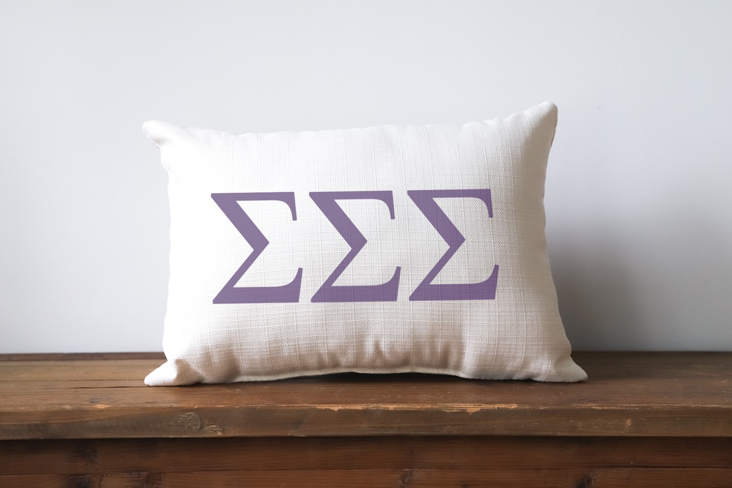 Sorority Large Letters Sigma Sigma Sigma Pillow SOR0016-SSS