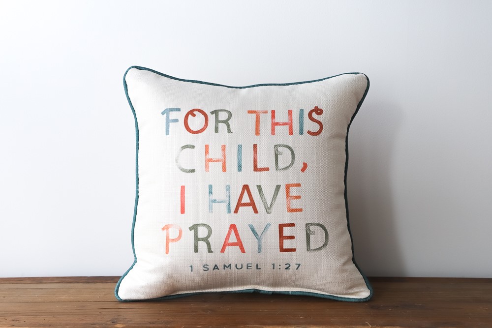 Multi for This Child Pillow CHI0129