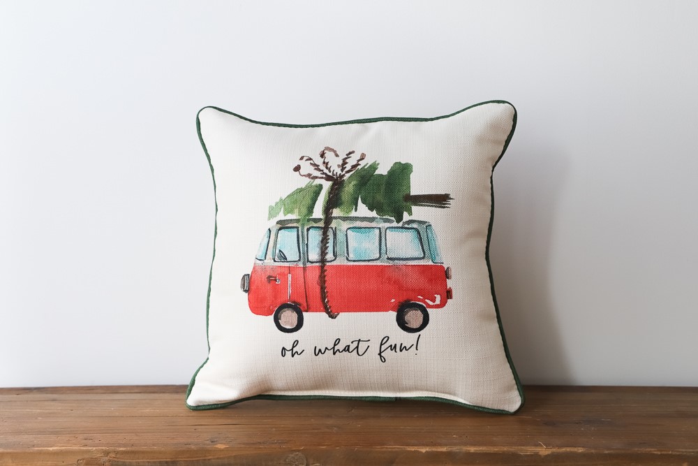 Christmas Camper Pillow CHR0148
