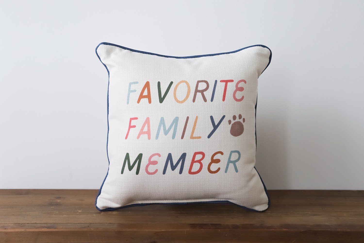 Favorite Family Member Pillow Little Birdie