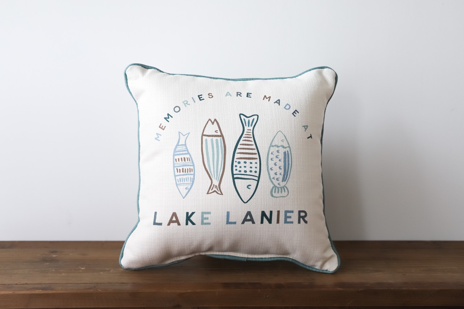 Memories are Made at the Lake Pillow Little Birdie