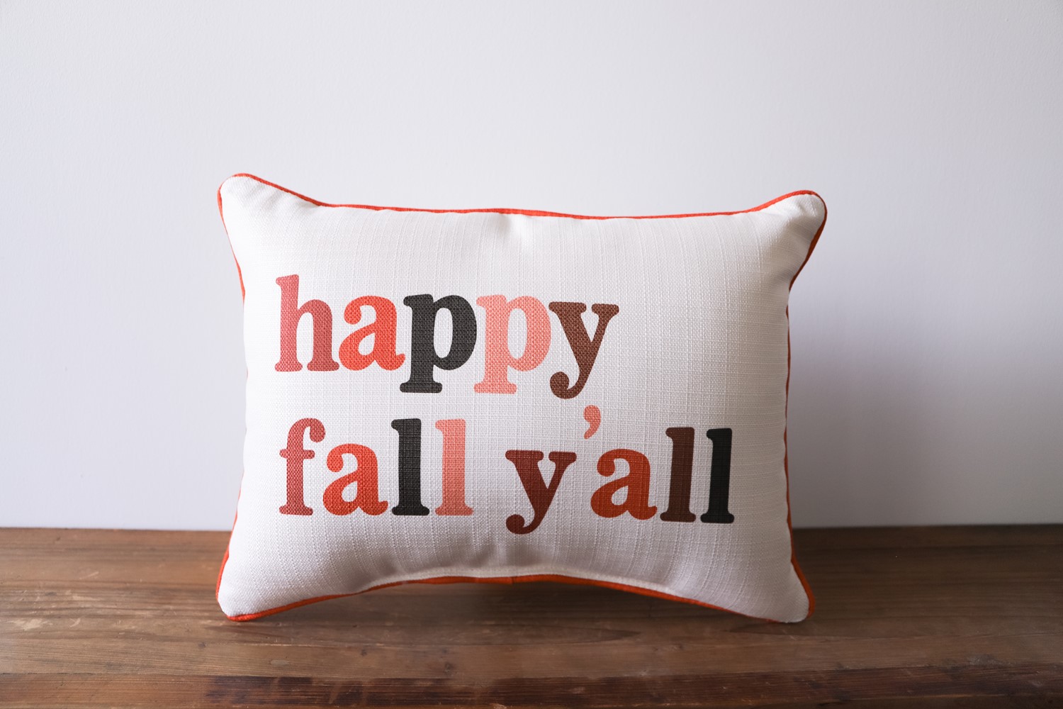 Happy Fall Y All Multi Pillow | Little Birdie