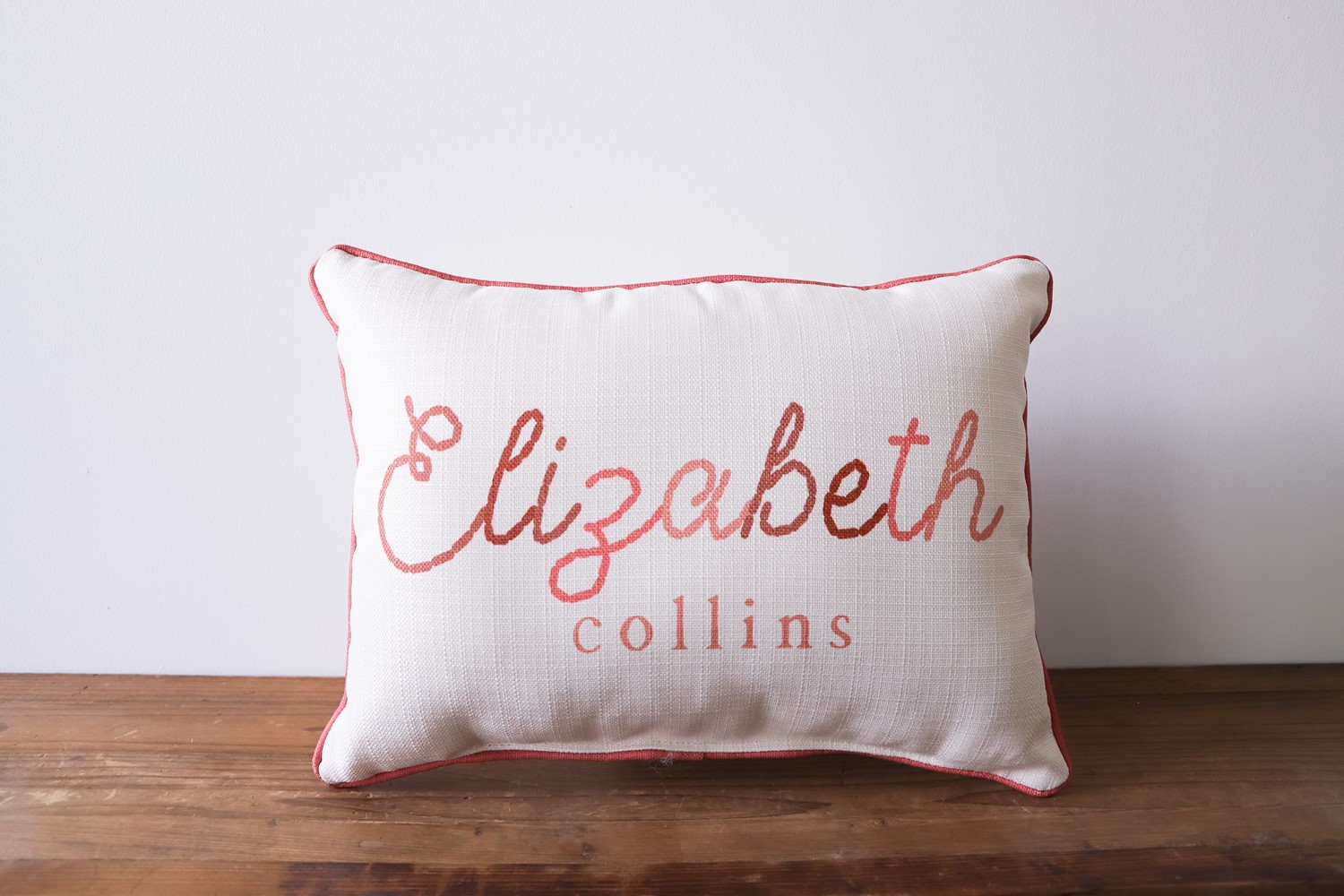 Stitched Girl Name Pillow CHI0148
