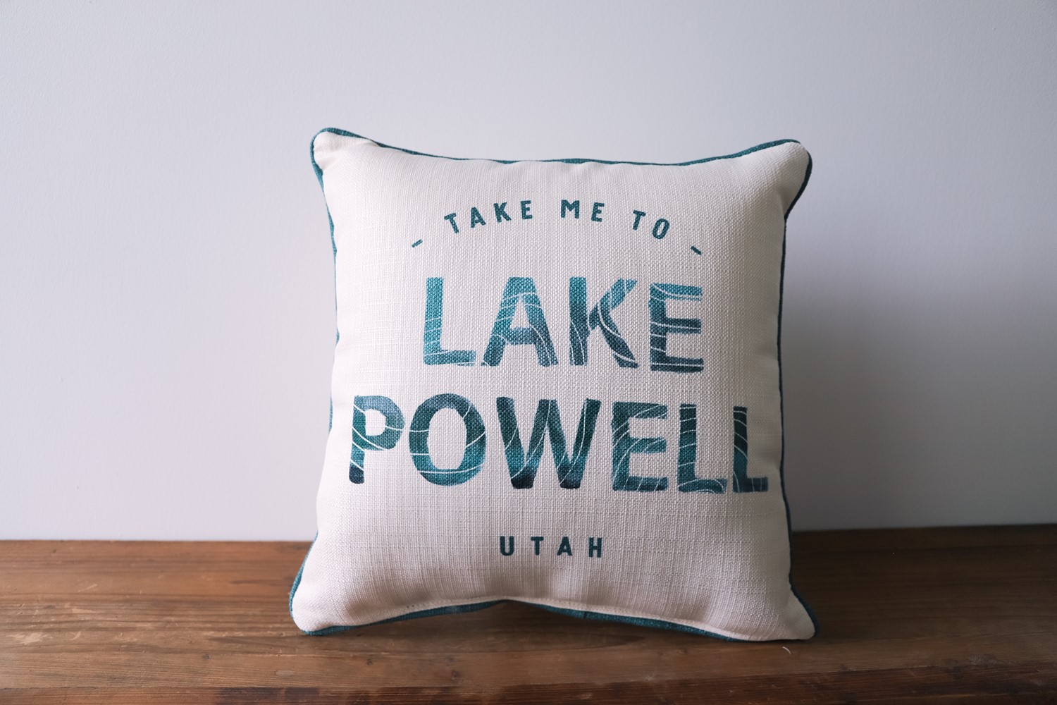Take Me to Custom Lake Pillow TXT0787