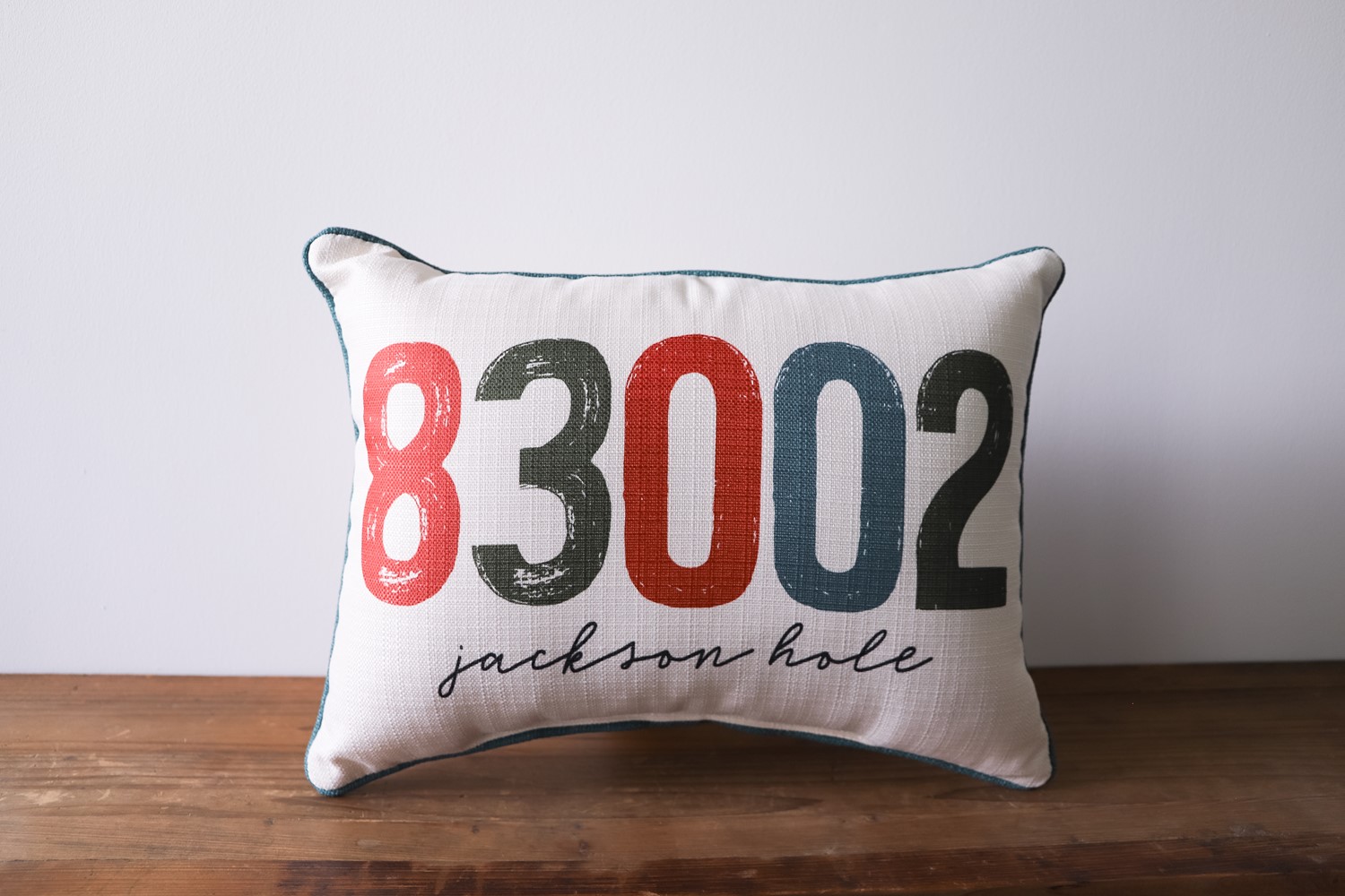 Nature Tones Poster Zip Code Pillow STE0194