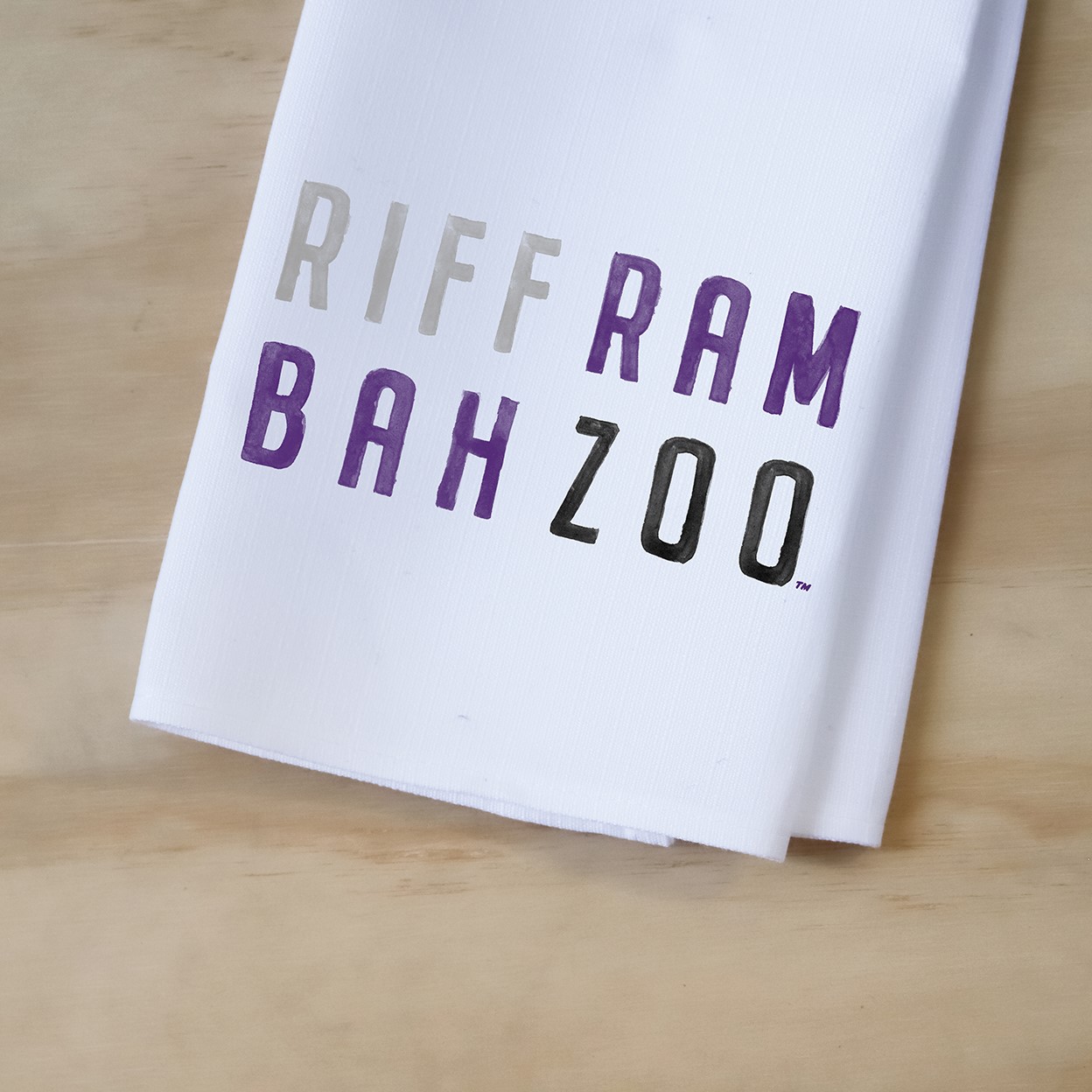 Riff Ram Bah Zoo Rectangle Tea Towel TCU0005TT