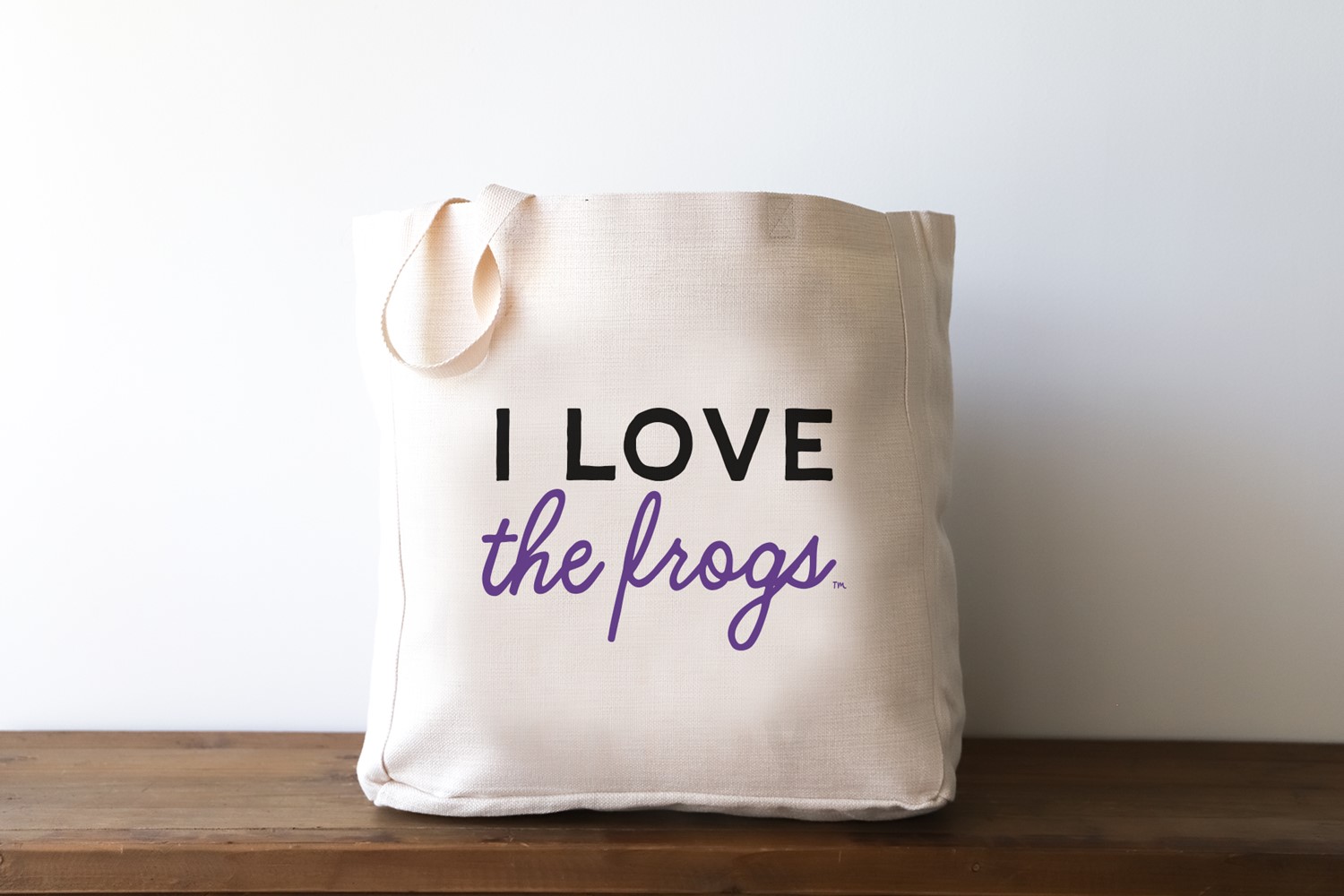 I Love the Mascot TCU Tote TCU0016BAG