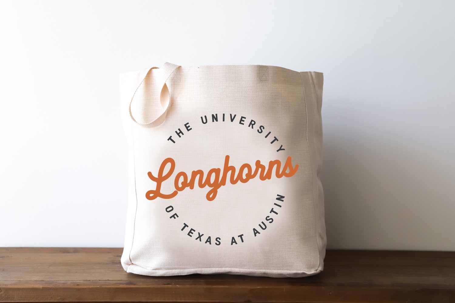 University of Texas Retro Circle Tote UT0009BAG