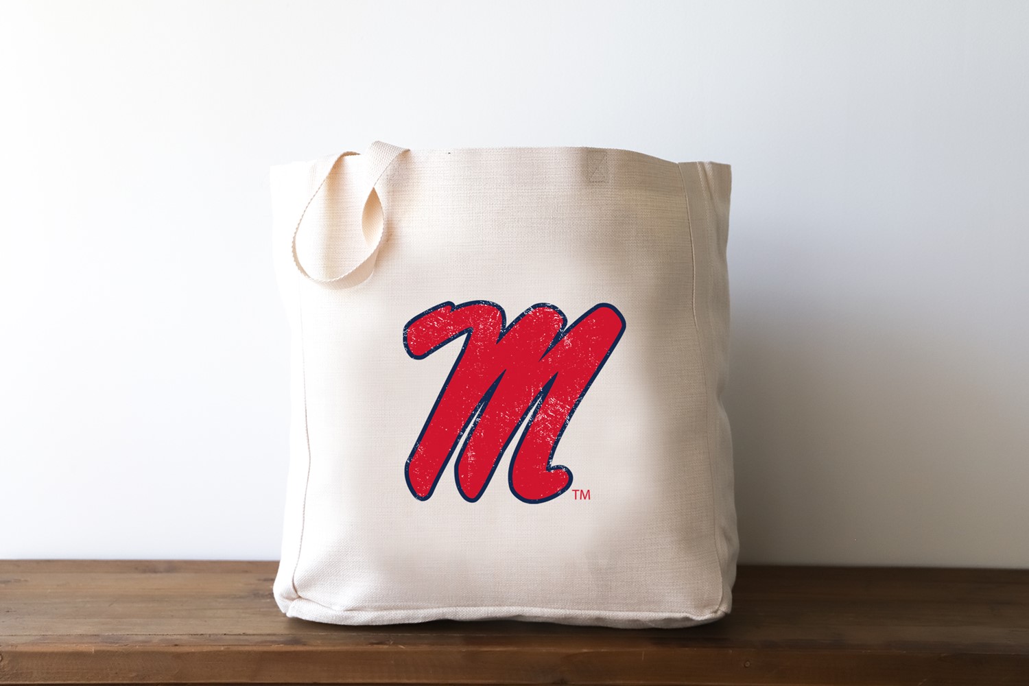 Vintage M Ole Miss Tote UM0109BAG