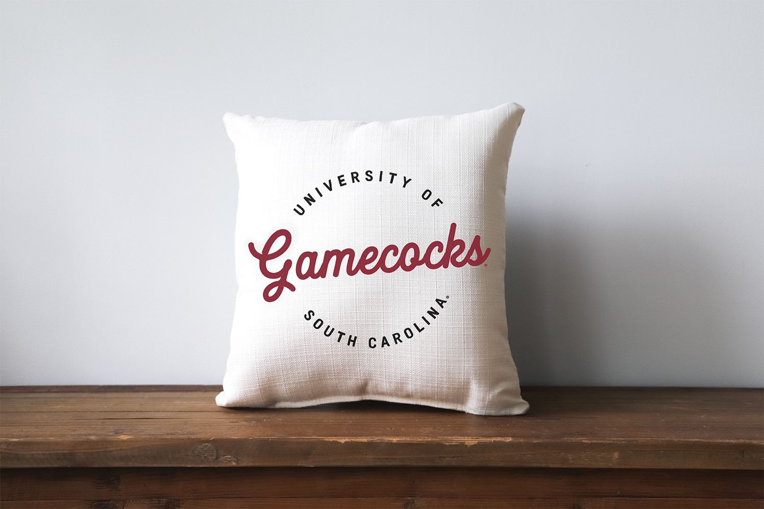 Retro Circle South Carolina Pillow USC0004