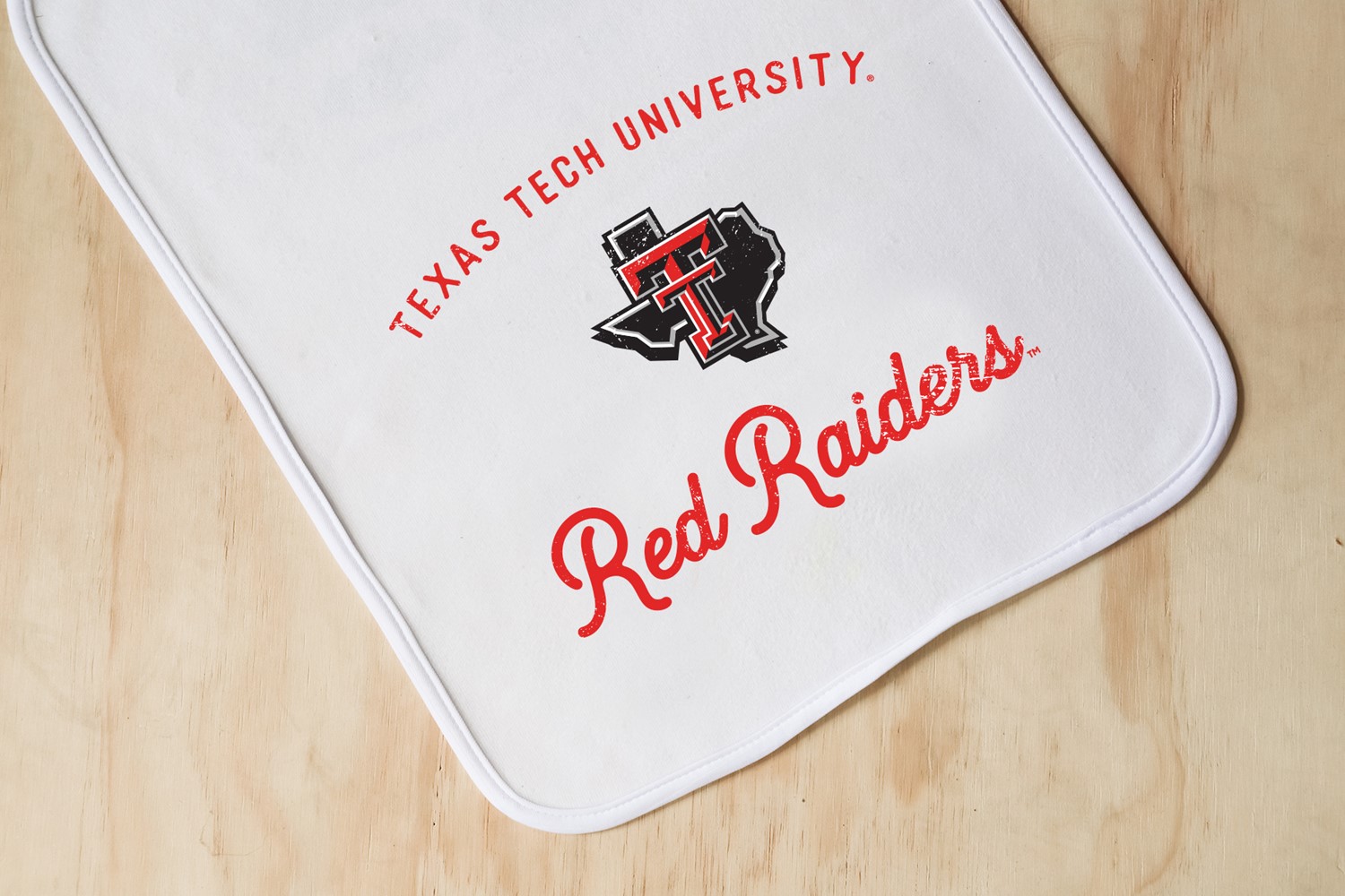 Vintage Texas Tech Red Raiders Burp Cloth TECH0003BC