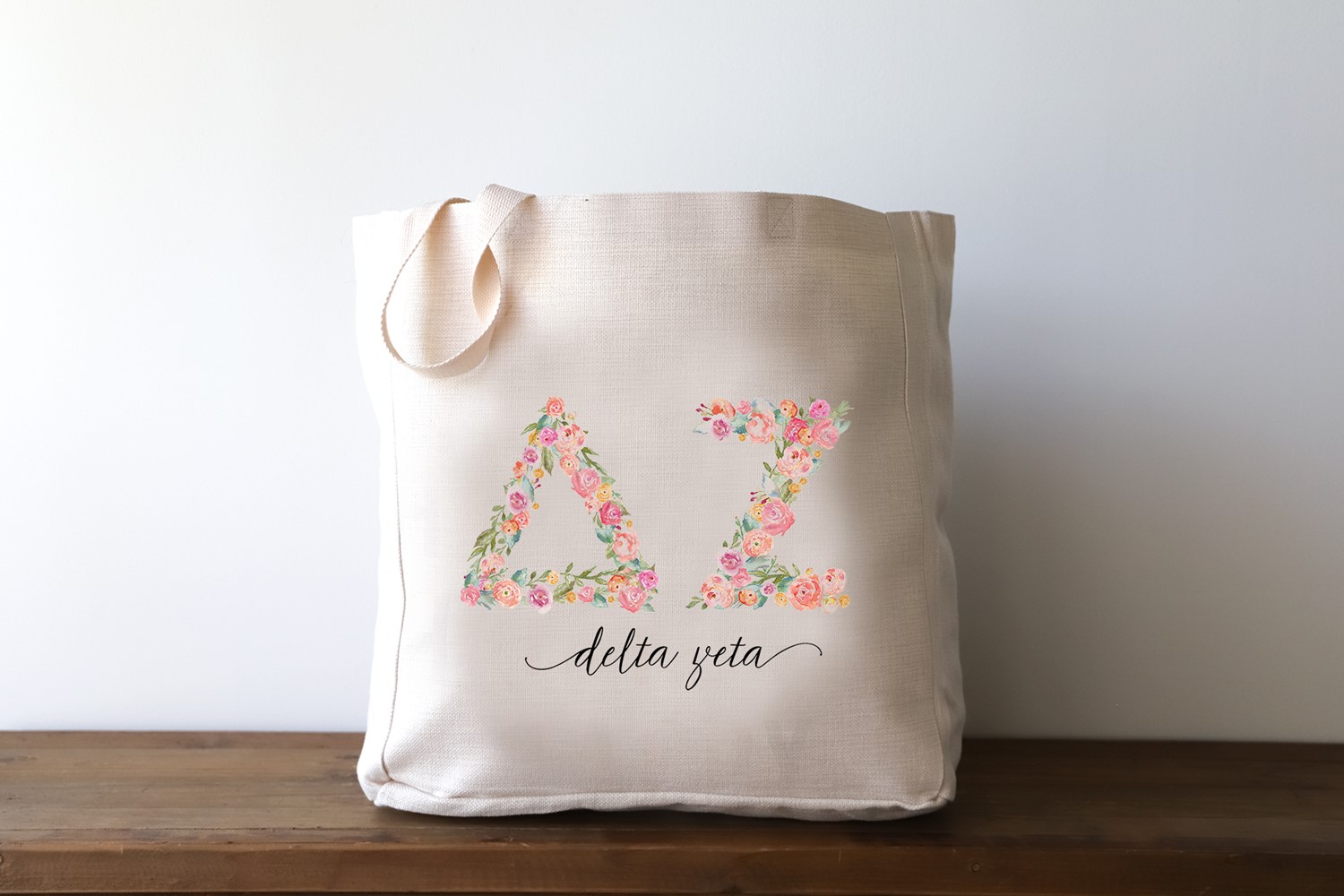 Sorority tote bag outlet