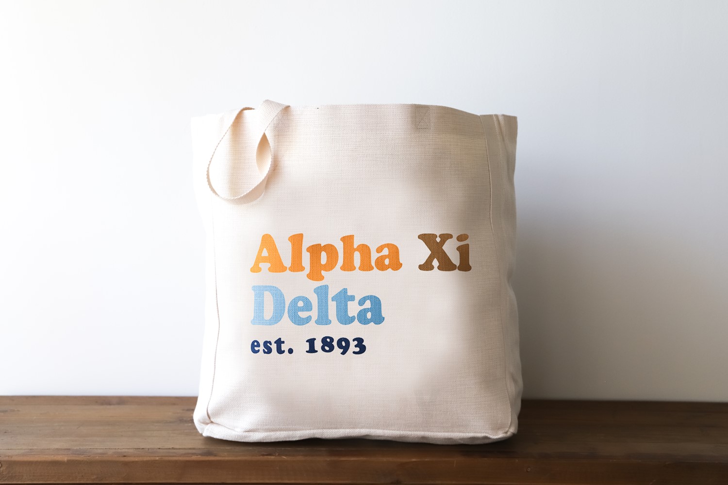 Retro Sorority Name Tote SOR0022BAG