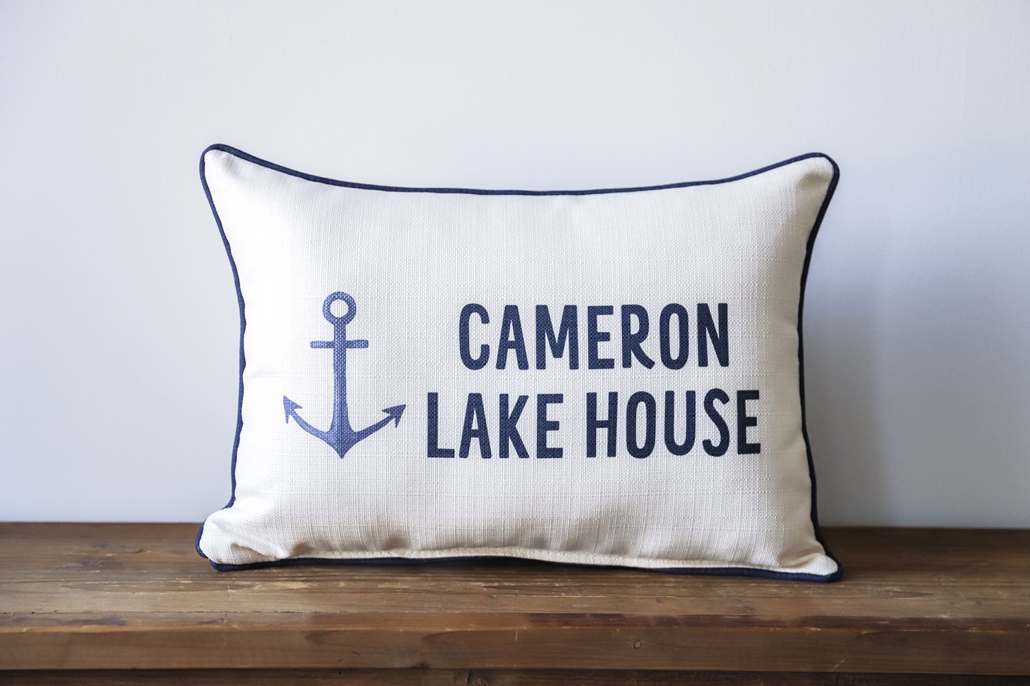 Name Drop Lake House Pillow STE0724