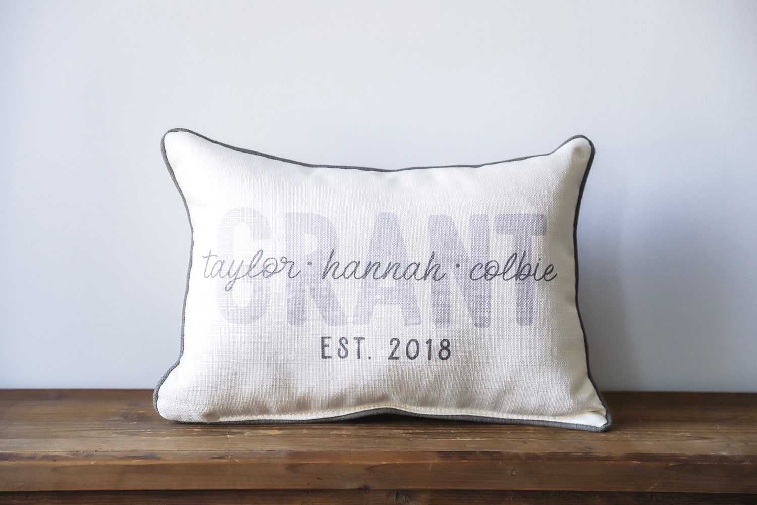 Name pillow online store