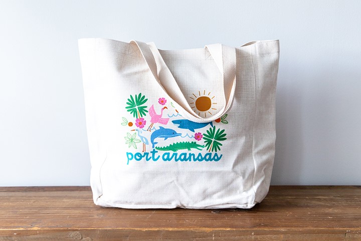 Tropical Beach Name Tote STE0728BAG