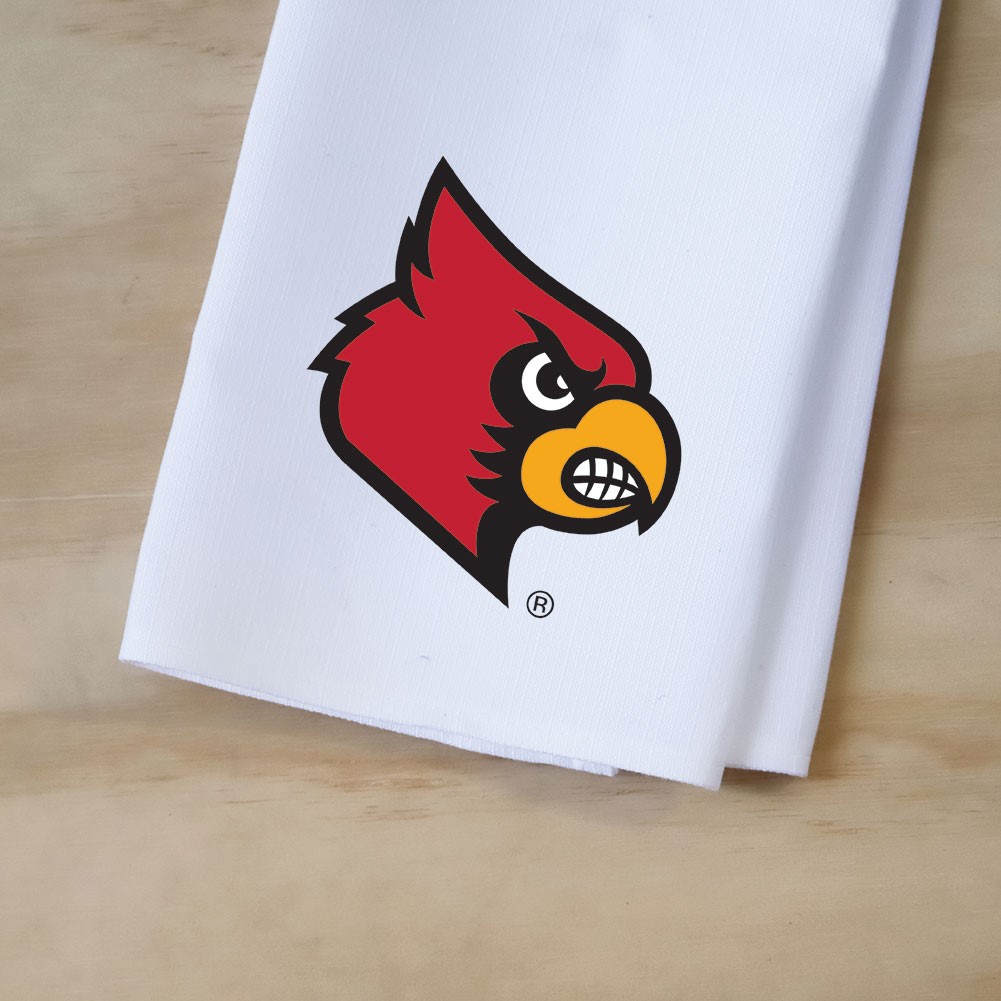Louisville Primary Logo Tea Towel | Little Birdie
