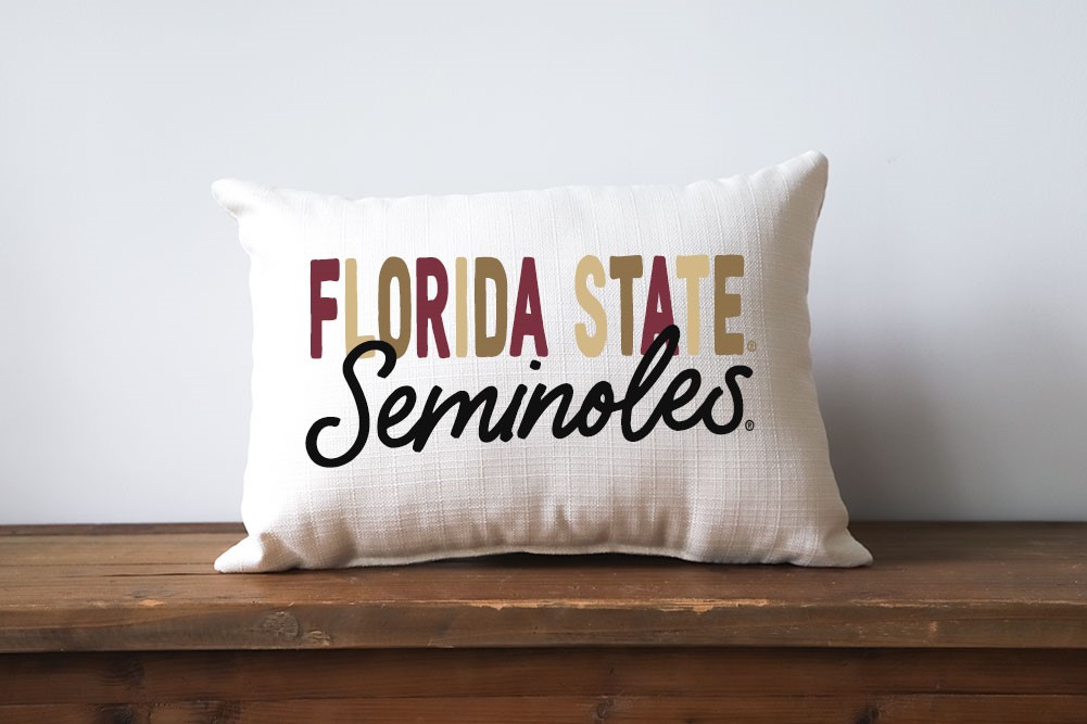 Florida State Collegiate Tones Pillow FSU0009