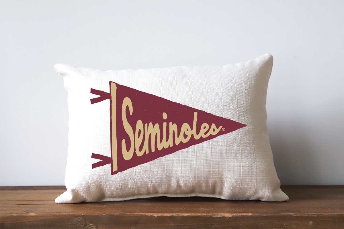 Florida State Seminoles Pennant Pillow FSU0010