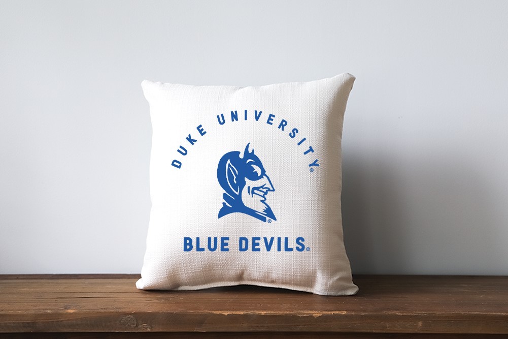 Duke Collegiate Team Arched Pillow DU0006