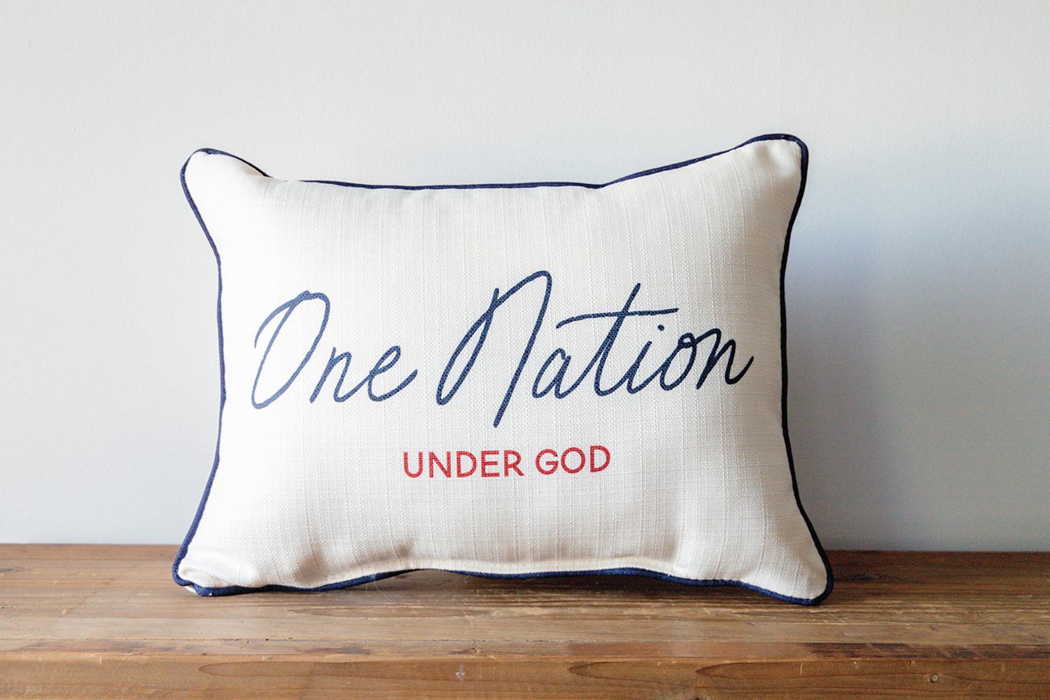 One Nation Pillow TXT0962