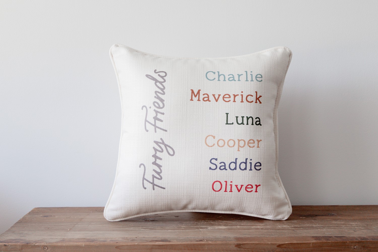 Personalised cushions