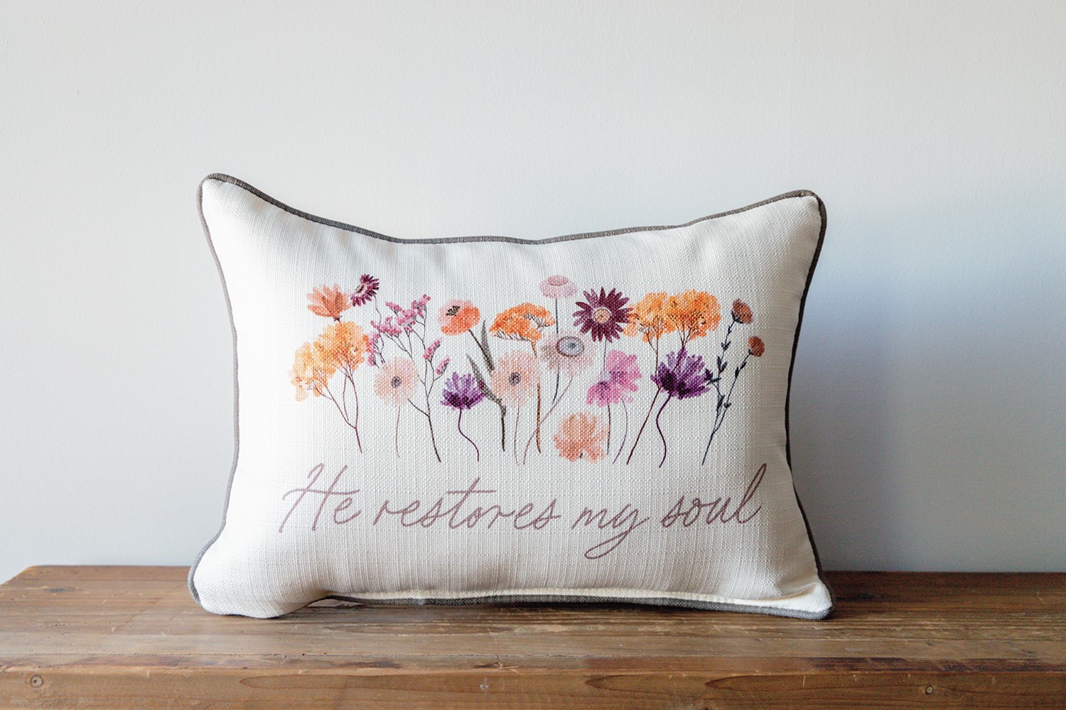 He Restores My Soul {Cushion Cover} He Restores My Soul {Cushion Cover}