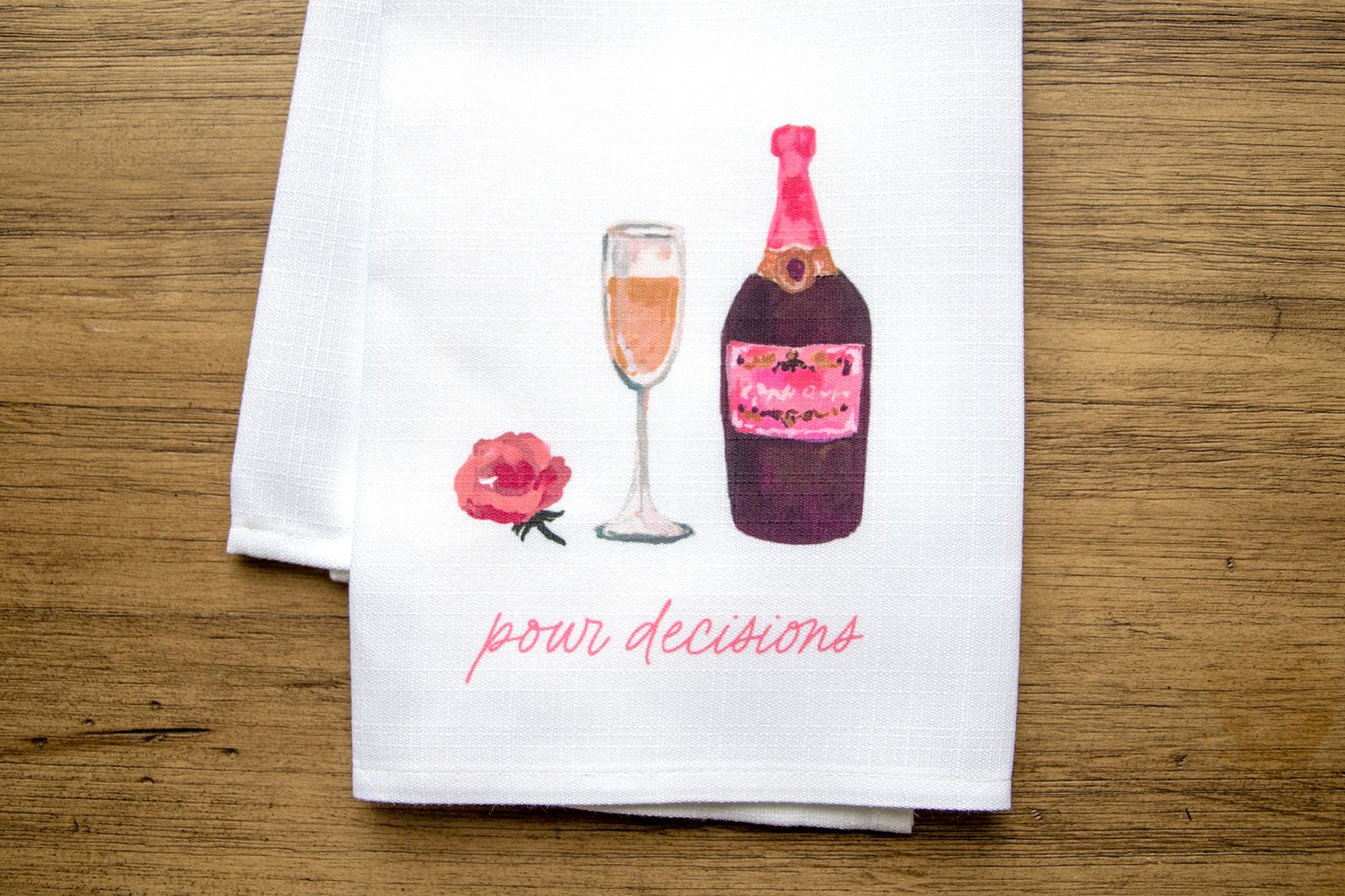 Pour Decisions Tea Towel TXT0963TT