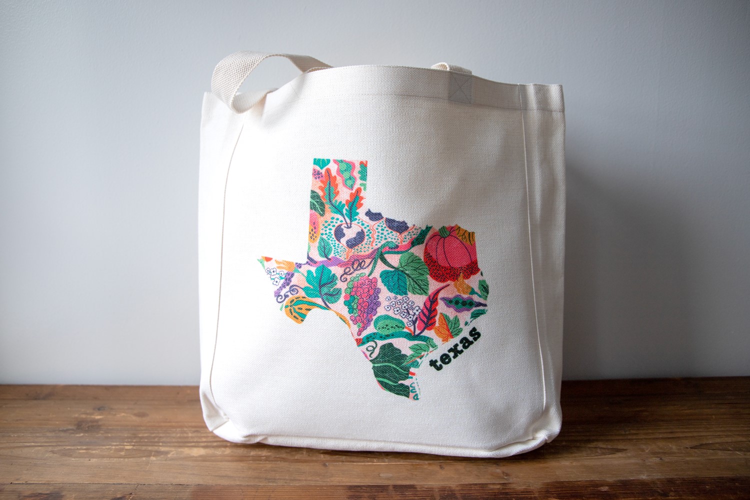Spring Veggie State Tote STE0749BAG