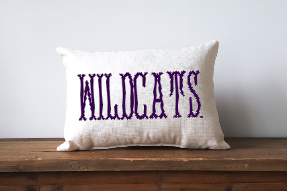 Kansas State Traditional Wildcats Pillow KSU0016