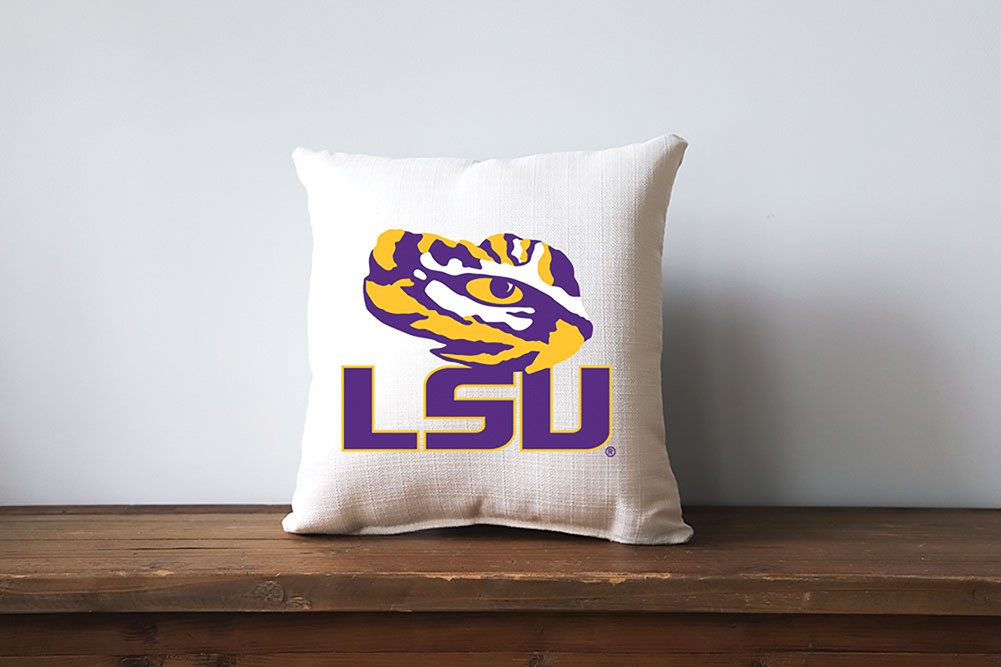 LSU Tiger Eye Pillow LSU0003