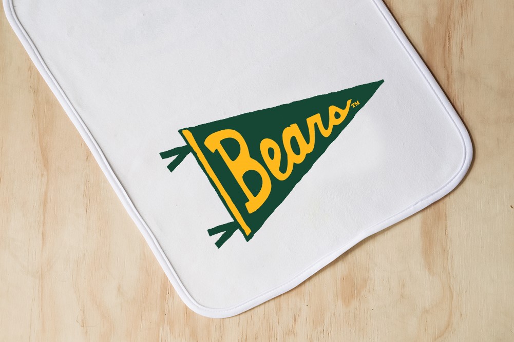 Baylor Bears Pennant Burp Cloth BU0007BC