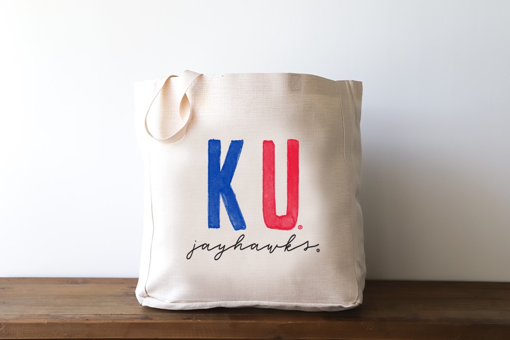 Kansas KU Collegiate Poster Tote KU0003BAG