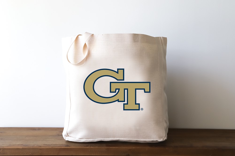 Georgia Tech Primary Logo Tote GT0001BAG