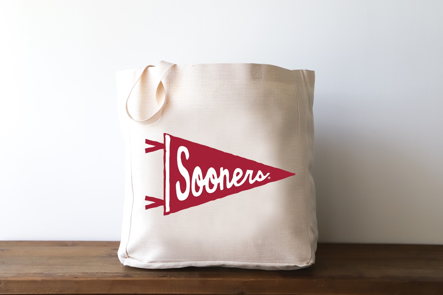 Oklahoma Sooners Pennant Tote OU0027BAG