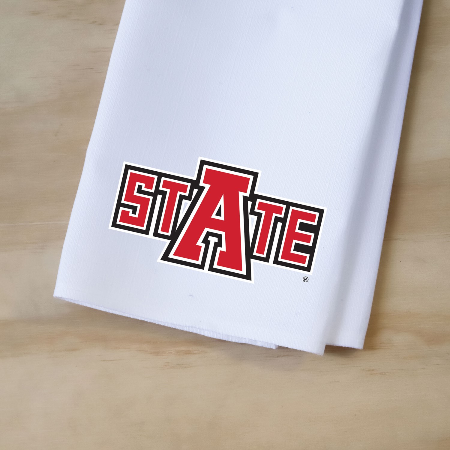 Arkansas State Block A-State Logo Tea Towel ASU0004TT