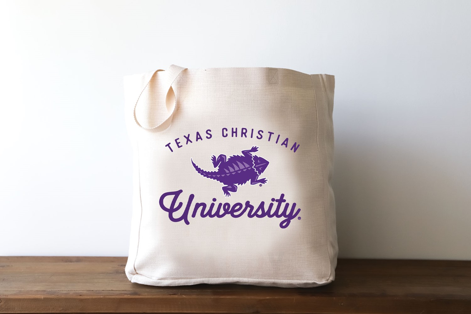 Texas Christian University with Frog Tote TCU0001BAG