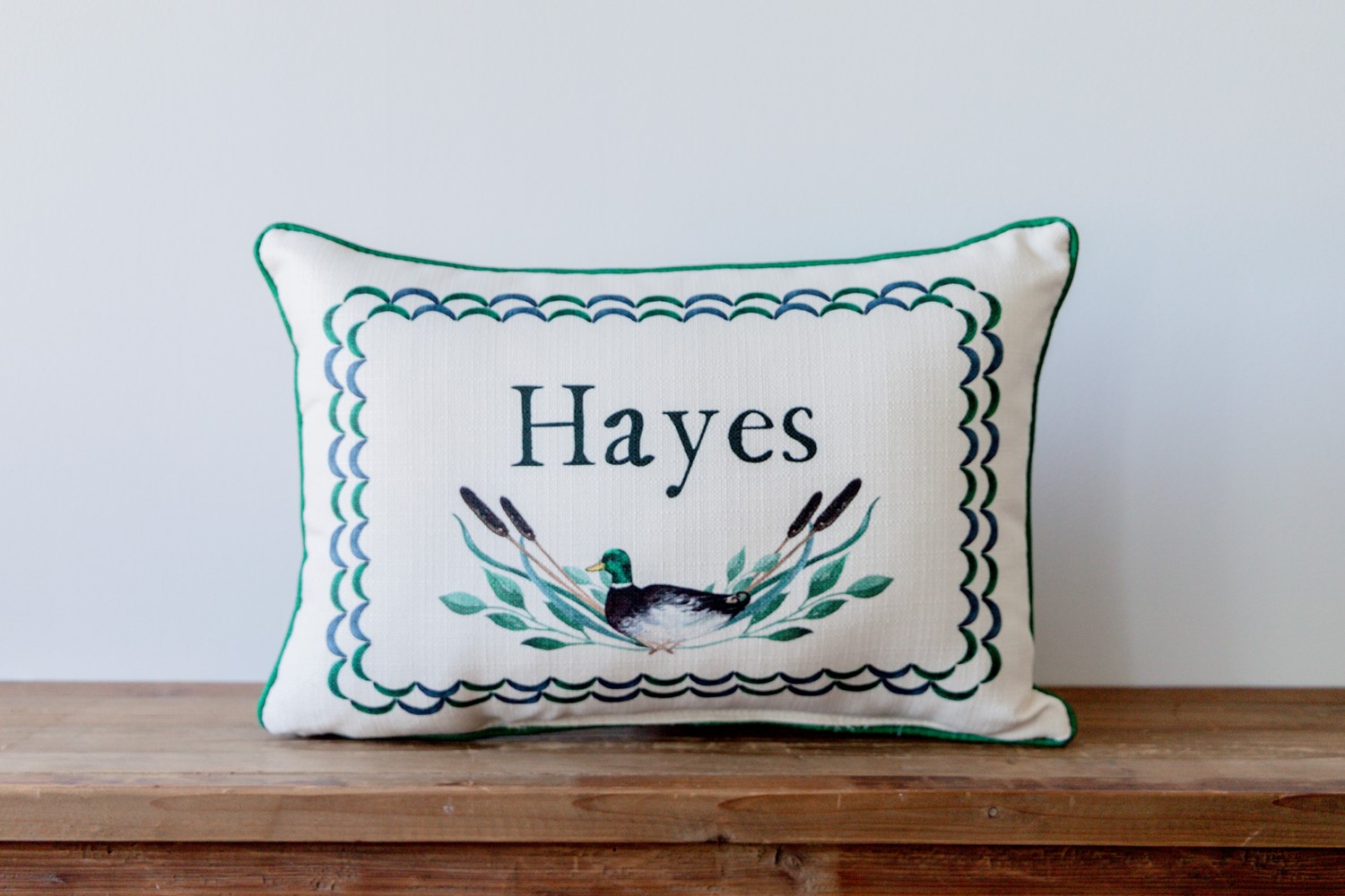 Mallard Name Pillow CHI0060