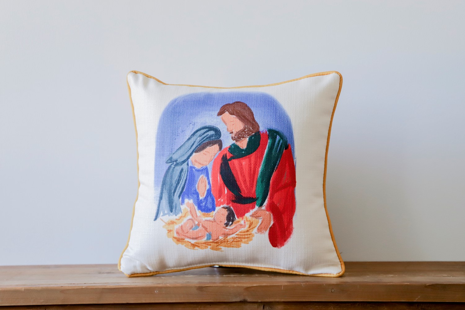 Nativity pillow deals
