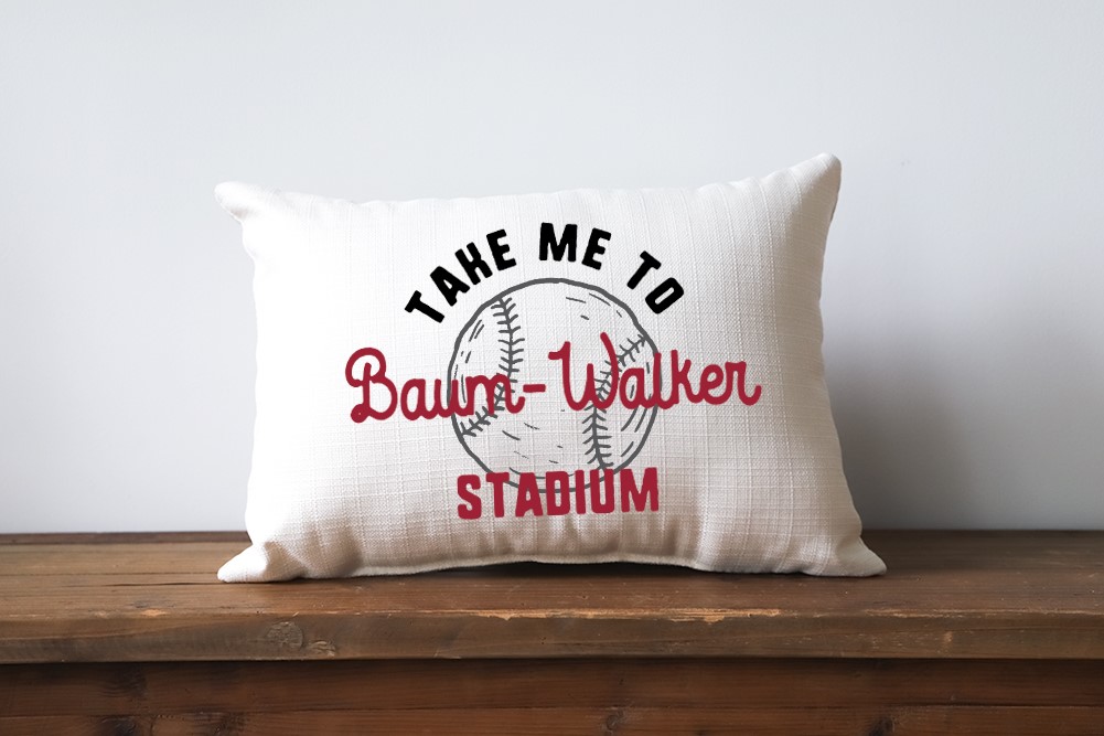 Take me to Baum Walker Stadium Pillow ARK0035